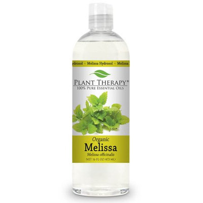 Plant Therapy Melissa Organic Hydrosol 16 fl. oz. By-Product of Essential Oils