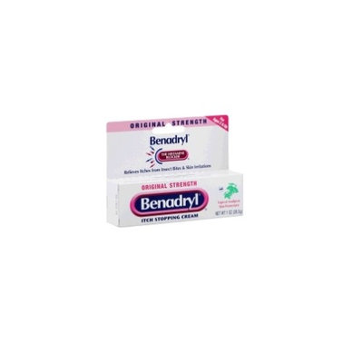 Benadryl Itch Relief 2% / 0.1% Strength Cream, 1 oz. Tube