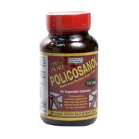 Only Natural Policosanol 10 Mg. Made From Purified Sugar Cane 60-Count