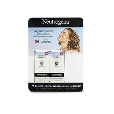 Neutrogena Healthy Defense Daily Moisturizer Helioplex, 1.7 Fl. Oz., 2-pk
