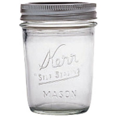 Hearthmark Llc Jarden Home Kerr Regular Mouth Half-Pint Jar, 12-Pack