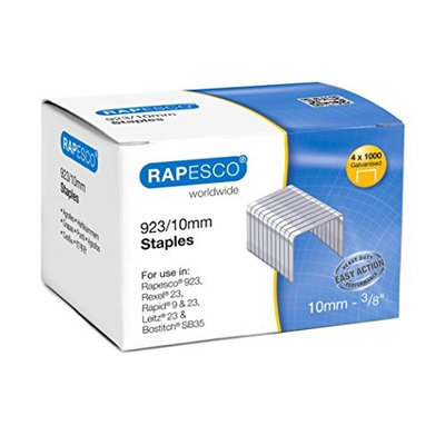 Rapesco Staples 923 Series P4000 10mm