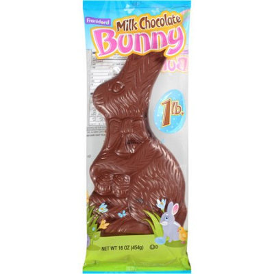 Solid Milk Chocolate Easter Bunny, 16 oz