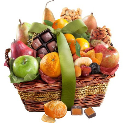 Golden State Fruit Orchard Delight Gift Basket, 14 pc
