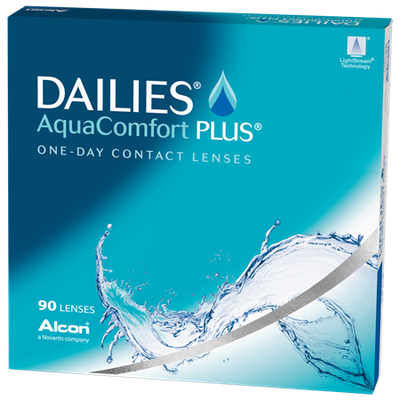 DAILIES AquaComfort Plus 90 Pack Contact Lenses