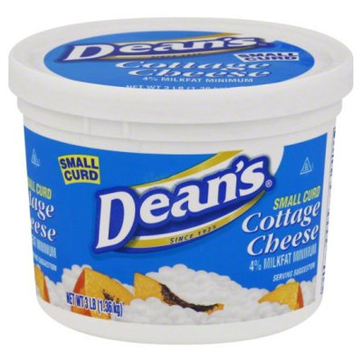 Dean Foods Dean's 4% Cottage Cheese Small Curd 3 lb