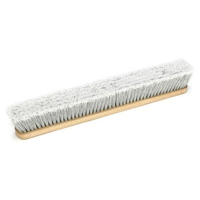 LAITNER 14251242 Push Broom Head, Fine-Sweeping, Wood,24 in