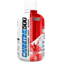 EVLUTION Nutrition, Carnitine500, Berry, 16 FL Oz.