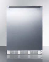SUMMIT ADA compliant built-in all-refrigerator with auto defrost, stainless steel door, HH handle