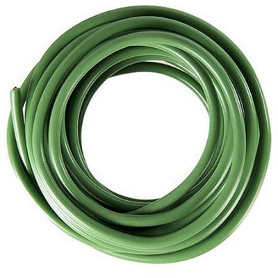 The Best Connection, Inc. JT & T Products 105F 10 AWG Green Primary Wire, 8' Cut
