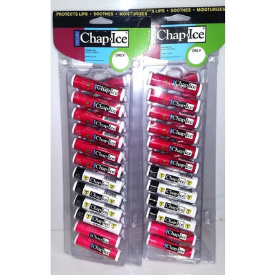 Chap-Ice Assorted Lip Balm Tent Display (2-24pc Tents 48pcs Total)