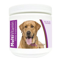 Healthy Breeds 1127-labs-003 60 Count Labrador Retriever Multi-Vitamin Soft Chews, One Size