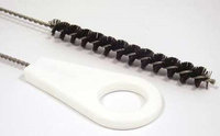 TOUGH GUY 2VGX2 Pipe Brush w/ Hndl, Nylon, Brwn,18 In. OAL