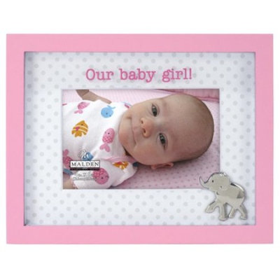 Malden Our Baby Girl Elephant Picture Frame