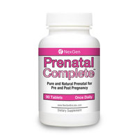 Prenatal Complete - One-A-Day Multi Vitamin for a Complete Array of All Natural Vitamins & Minerals for Optimal Health for Both Mother and Child. Full Three Month Supply!