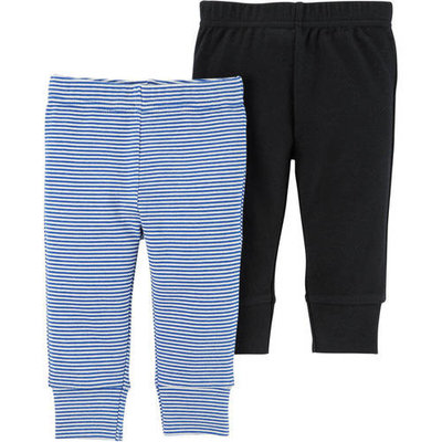 Child of Mine by Carter's Newborn Baby Boy 2 Pack Pant