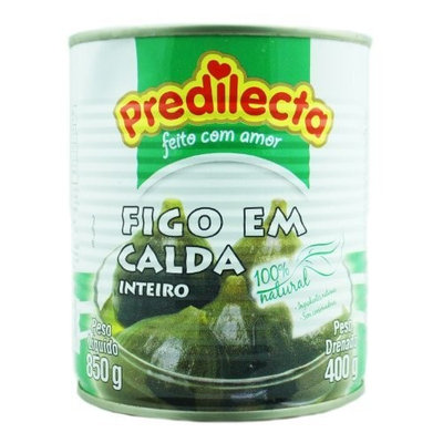 Predilecta - Whole Figs in Syrup - 14.10oz (PACK OF 02) | Figo em Calda Inteiro - 400g