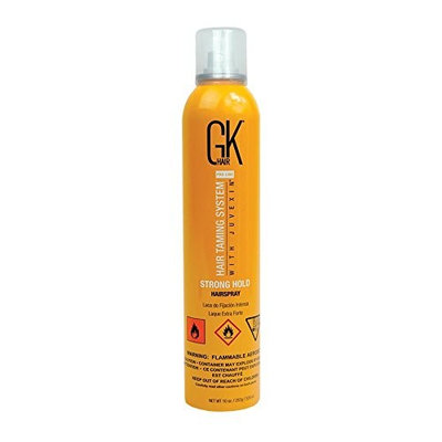 GKhair Strong Hold Hairspray, 10 oz.
