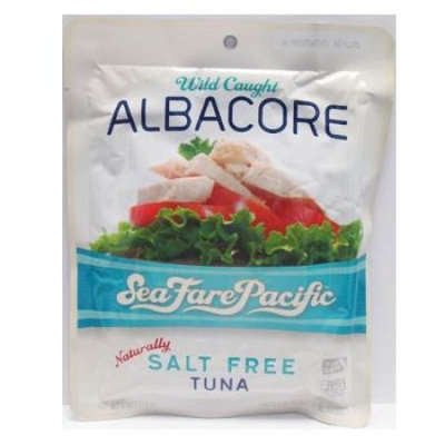 Sea Fare Pacific Albacore Tuna Salt Free 6 oz