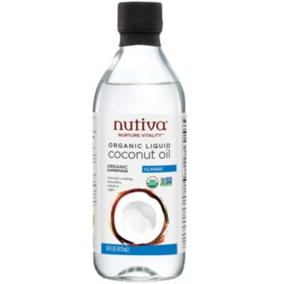 Organic Liquid Coconut Oil (16 Fluid Ounces Oil) by Nutiva at the Vitamin Shoppe