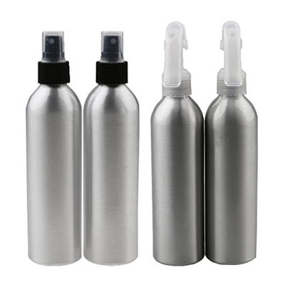 Homyl 4pcs Aluminum Spray Bottle Atomizer –150ml - for Home or Professional Use