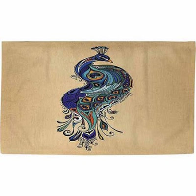 IDG Peacock Rug, 22.5