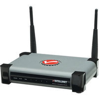 IC Intracom USA, Inc INTELLINET Wireless 300N 4-Port Router Bis zu 300 Mbit/s Uebertragungsgeschwindigkeit Unterstuetzt Wi-Fi