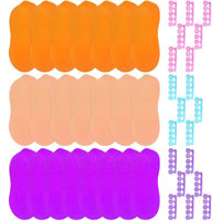SHANY Toe Separator & Slippers Thong Disposable Pedicure Set, 42 pc