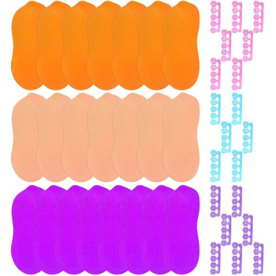 SHANY Toe Separator & Slippers Thong Disposable Pedicure Set, 42 pc