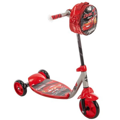 Disney Pixar Cars 3 Lightning Mcqueen Boys 3-Wheel Toddler Scooter, by Huffy