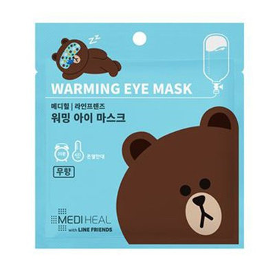 Mediheal Line Friends Warming Eye Pillow Mask 10pcs - Korea import (No scent)