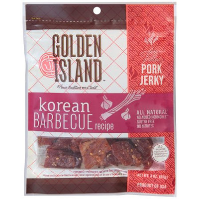 Tyson Foods Golden Island Pork Jerky, Korean BBQ, 3 Oz