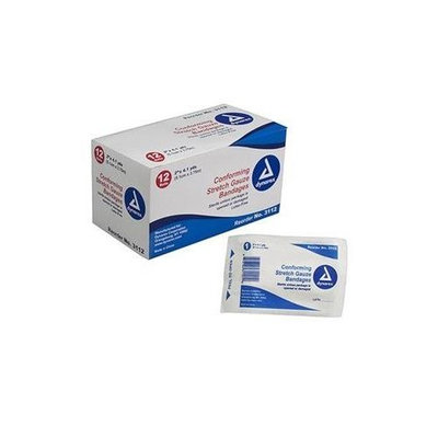 3 Pack Dynarex Conforming Stretch Gauze Bandage Sterile #3112 2