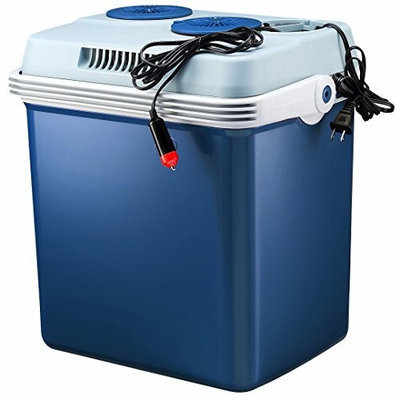Knox 12-Volt Car Cooler and Warmer, 27-Quartz - Blue