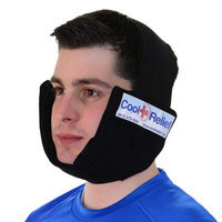 Cool Relief CRIJ-2 Jaw Ice Pack Cold Wrap by Cool Relief -2 Removeable Inserts