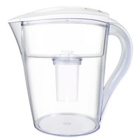 LeDoux Waters 10-Cup Water Pitcher Filter with 1 Filter Included (White)