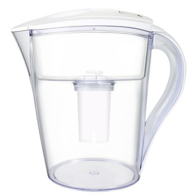 LeDoux Waters 10-Cup Water Pitcher Filter with 1 Filter Included (White)