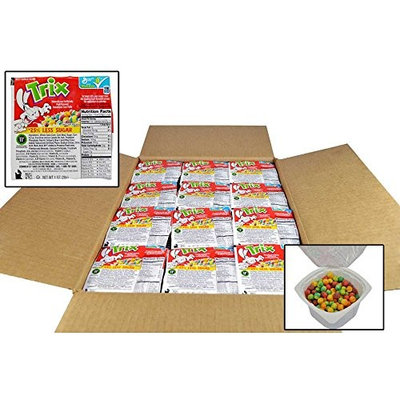 Trix 25 Percent Less Sugar Cereal, 1 Ounce - 96 per case.