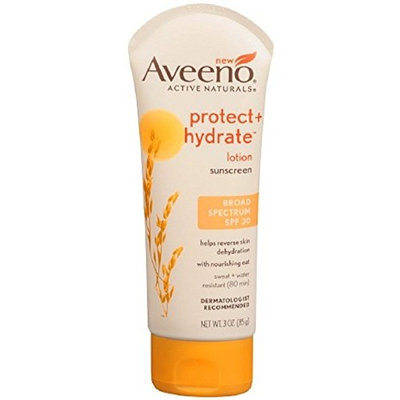 AVEENO Active Naturals Protect + Hydrate SPF 30 Lotion 3 oz (Pack of 8)
