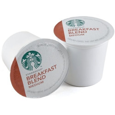 Starbucks Breakfast Blend Medium Roast Coffee Keurig K-Cups, 48 Count