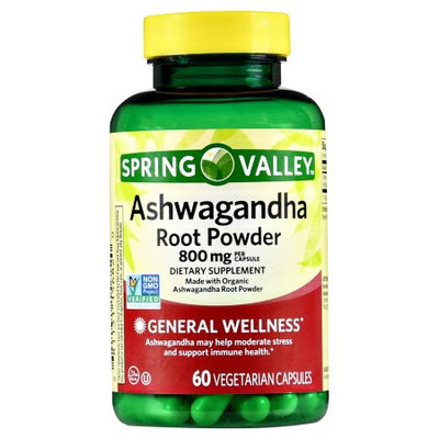Spring Valley Ashwagandha 800mg, 60 ct