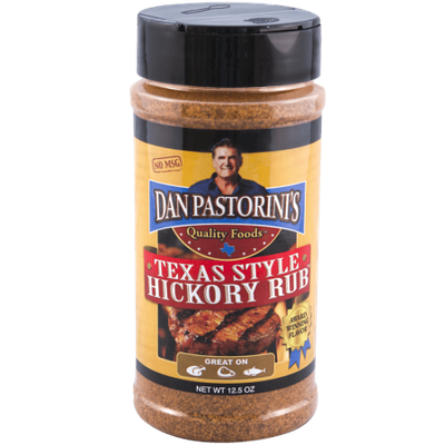 Dan Pastorini Quality Foods Dan Pastorini's Texas Style Hickory Rub 12.5 oz.