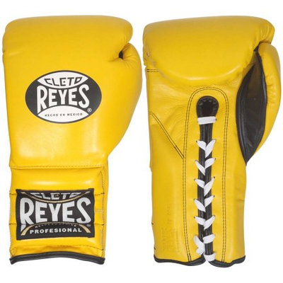 Reyes Gloves, Lace, Yellow, 14 Oz