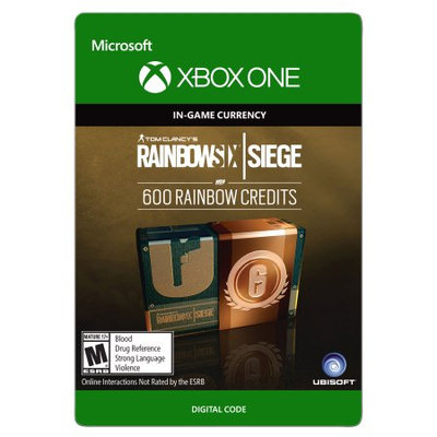 Incomm Xbox One Tom Clancy's Rainbow Six Siege Currency pack 600 Rainbow credits (email delivery)