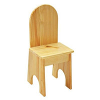 Solid Back Kids Chair (Unfinished)