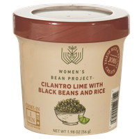 Women's Bean Project Ready-To-Eat Cilantro Lime with Black Beans and Rice Cup, 1.98 oz. cup