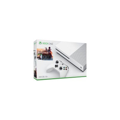 Microsoft Refurbished Xbox One S 500GB Console - Battlefield 1 Bundle