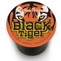 Coffee People Coffee Black Tiger Blend, K-Cup Portion Pack for Keurig Brewers, 24 count (Pack of 4)