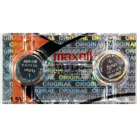 Strip of 10 Fresh Maxell LR1130 (189) 1.5v Alkaline Batteries