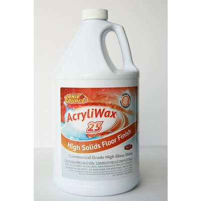 Acryliwax 25 High Gloss Commercial Floor Wax & Floor Finish 1 Gallon